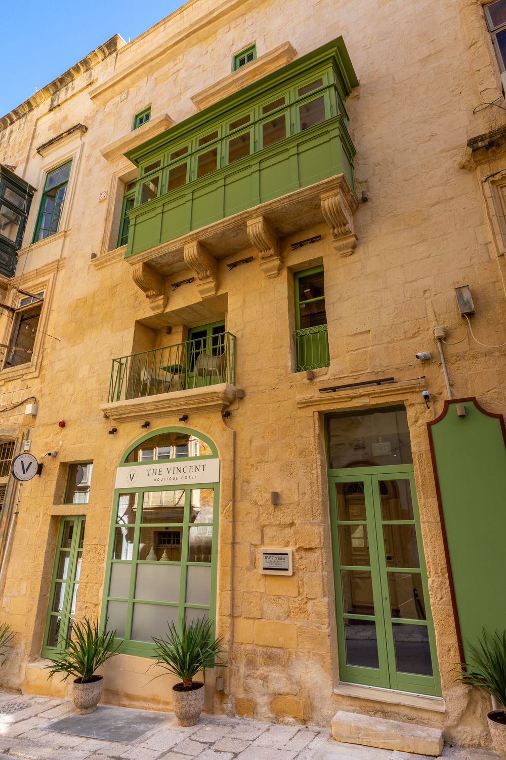 The Vincent facade