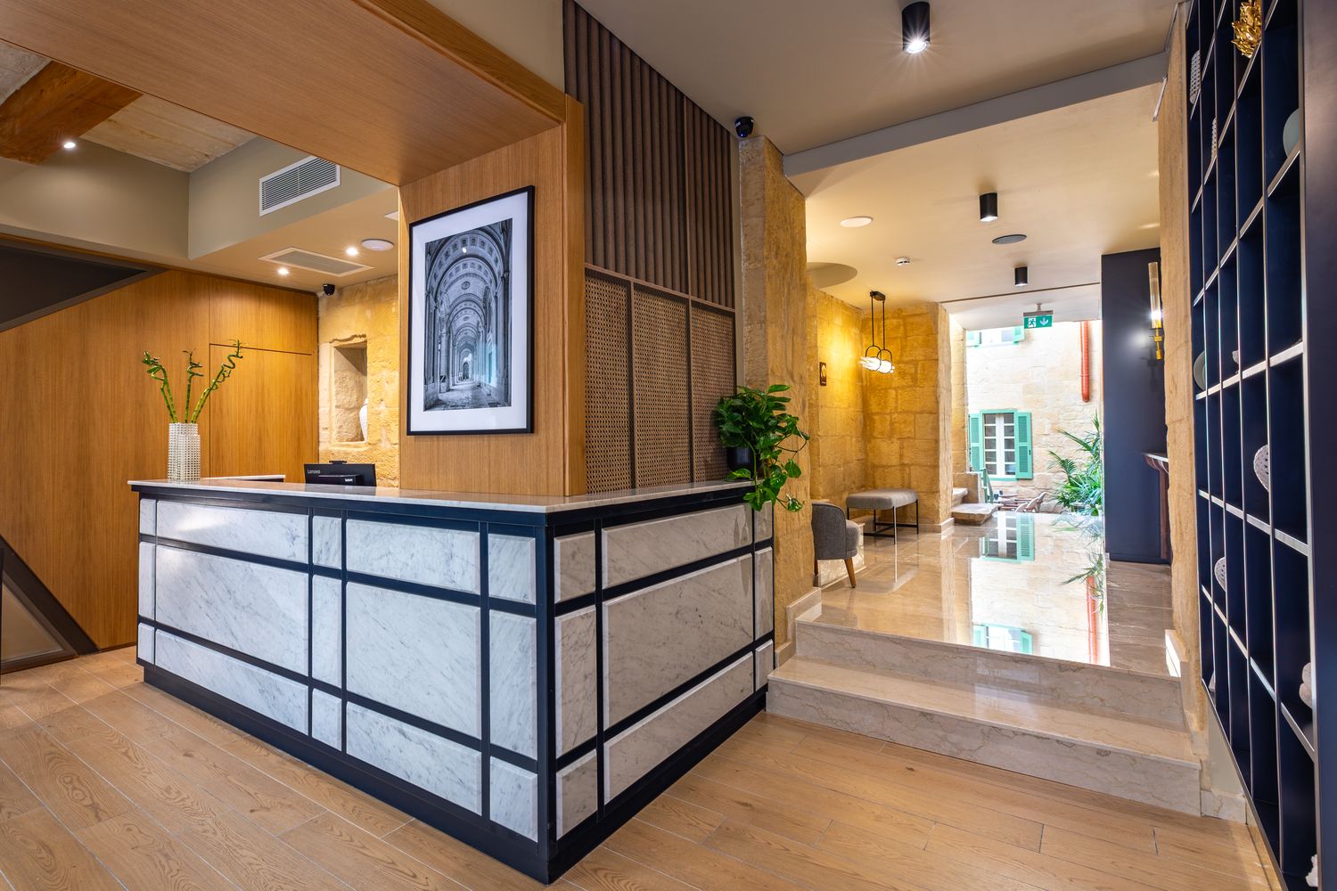 The Vincent lobby
